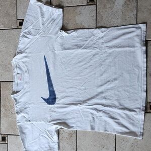 Nike Vintage Made In USA White T-Shirt with logo medium